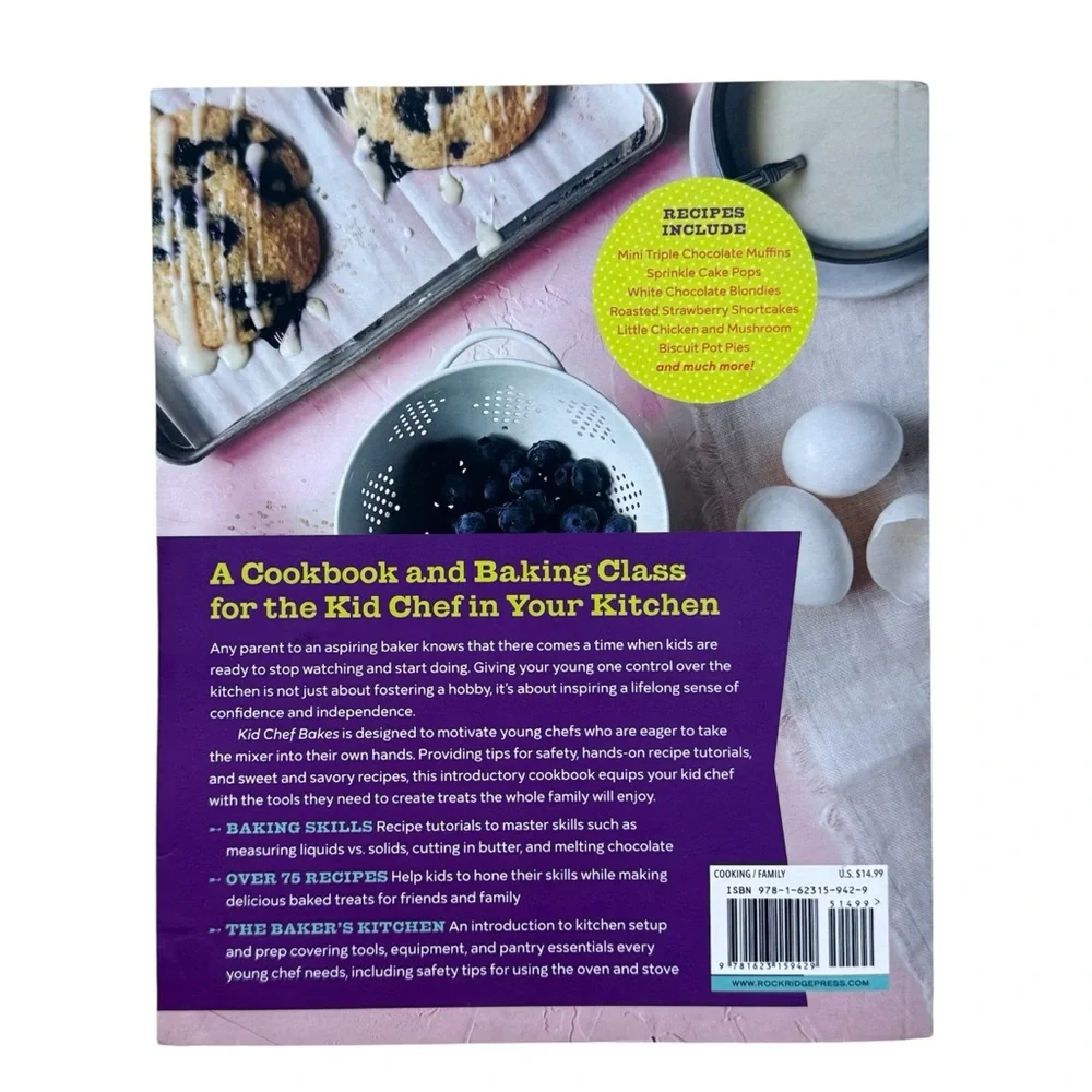 Kid Chef Bakes Cookbook - Picture 5 of 6